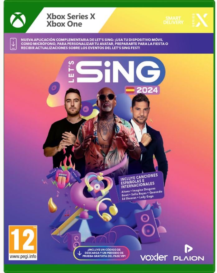 Lets Sing 2024 S.V. XBOX - SERIES X PAL ESP - Nuevo