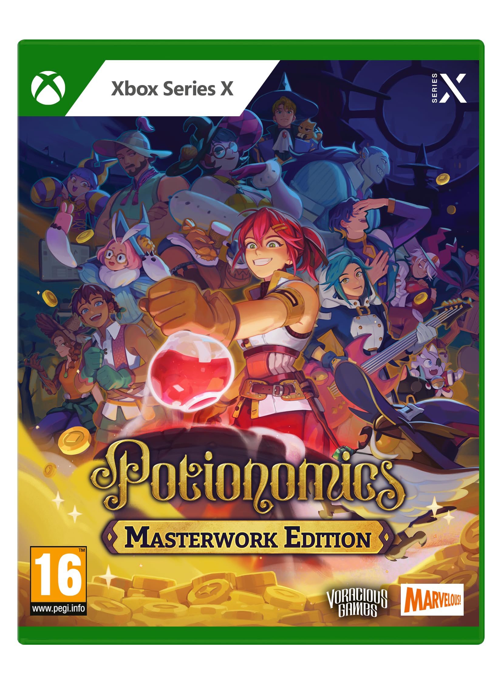 Potionomics: Masterwork Edition XBOX - SERIES X [PAL ESP] - Nuevo